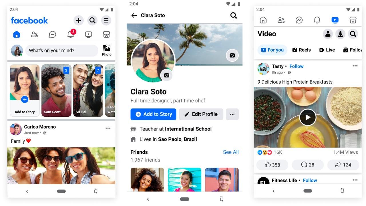 Facebook Lite android app