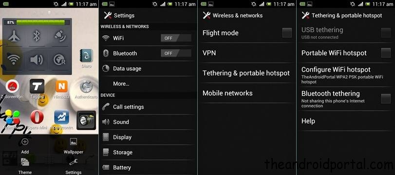 Configure WiFi hotspot on android device without rooting