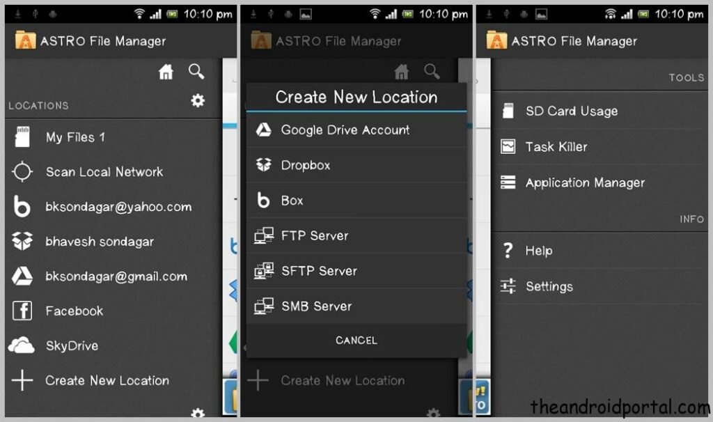 ASTRO File Manager Sync & Manage Android Files With Cloud Storage