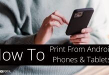 How can I print from my Android phone?