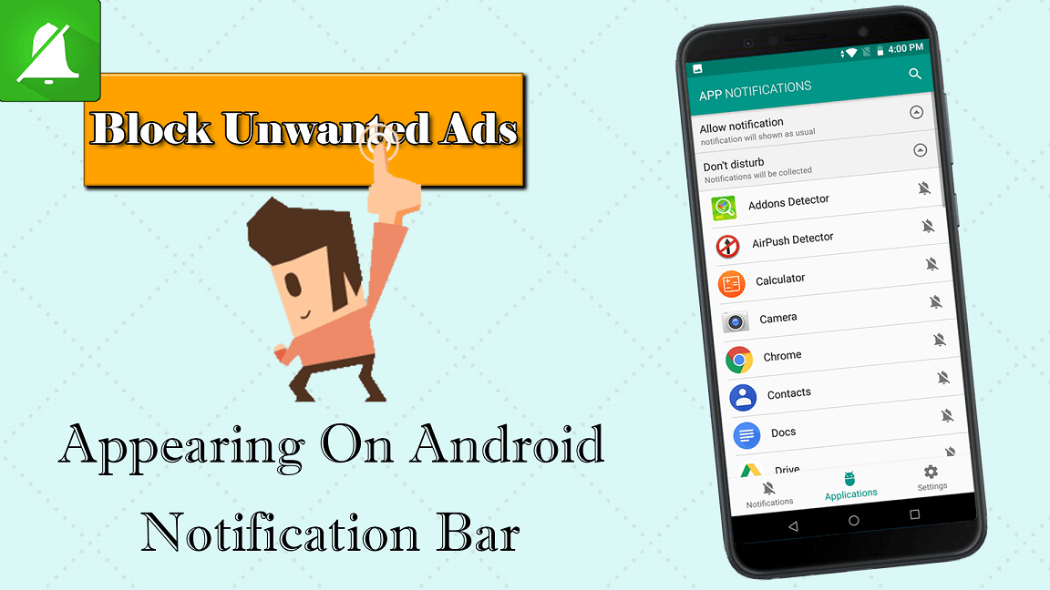 Block Unwanted Ads Appearing On Android Notification Bar - theandroidportal