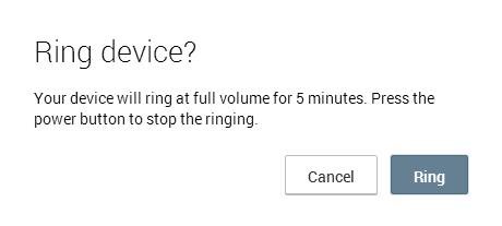 Ringign Android Device Remotely