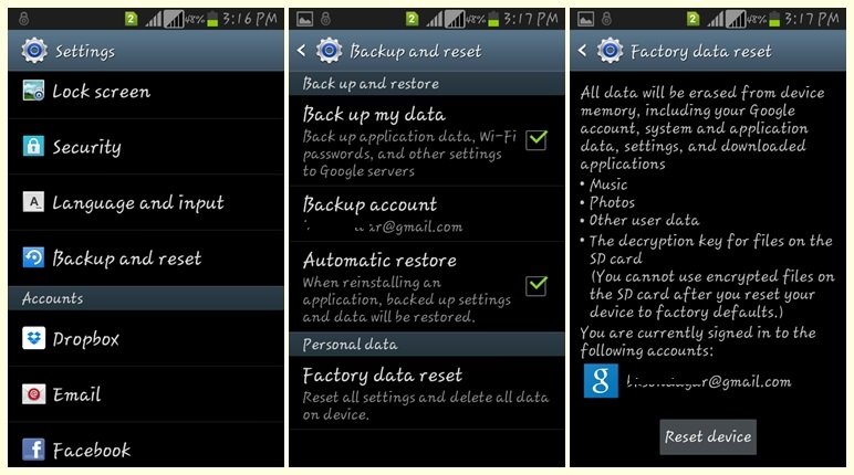How to Factory Reset Your Smartphone Device Easily