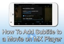 How To Add Subtitle to a Movie on MX Player How To Add Subtitle to a Movie on MX Player