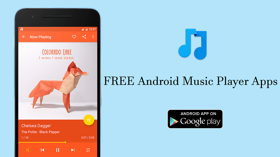 Best FREE Android Music Player Apps - theandroidportal.com