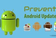 How to disable the System Update notification