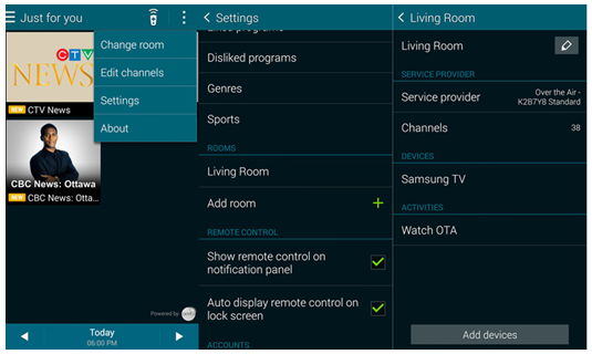 How to Use the Samsung Galaxy S5 as a TV Remote