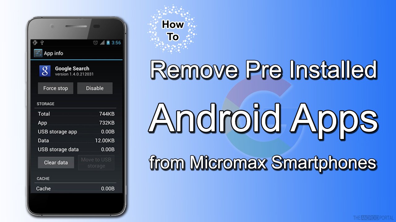 How To Remove Pre Installed Android Apps from Micromax Smartphones