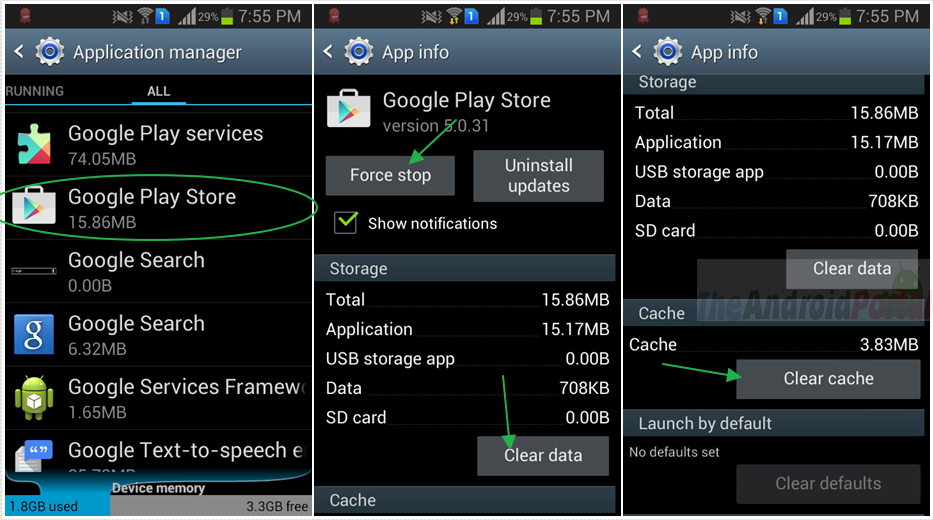 How to Fix Unfortunately Google Play Store Has Stopped Working 2 Google Play has stopped Android