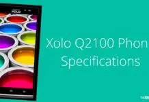 Xolo Q2100 Smartphone 1 GB RAM 5.5 Inch Display - Spec