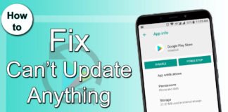 How to Fix – Can’t Update Anything From Google Play Store
