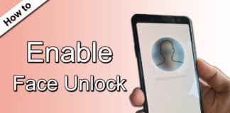 How to Enable Face Unlock