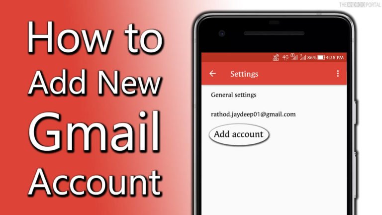 How To Add New Gmail Account on Android Smartphone