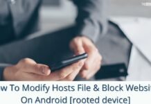 How To Modify Hosts File & Block Websites On Android [rooted device]