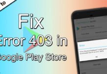How to Fix error 403 in Google Play Store How to Fix error 403 in GooglePlay Store