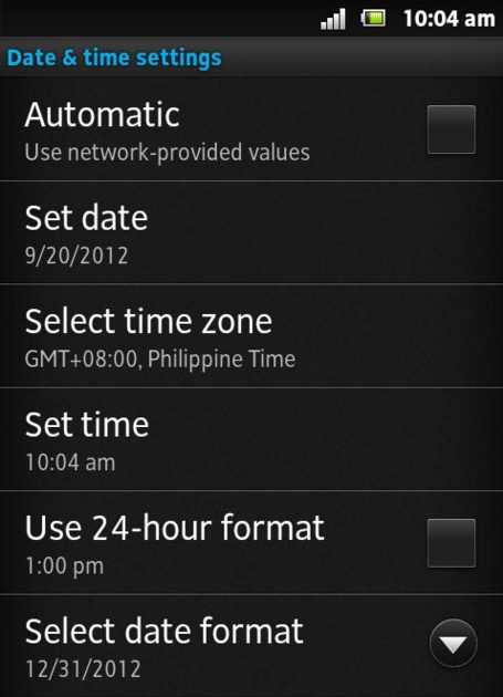 Check your date and time settings