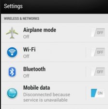 10 Ways to Improve HTC One M7 Battery Life 3 Enable disable HTC m7 data connection