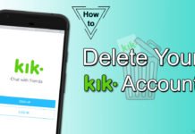 How To Delete Your Kik Account