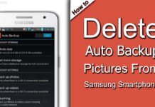 How To Delete Auto Backup Pictures From Samsung Smartphones
