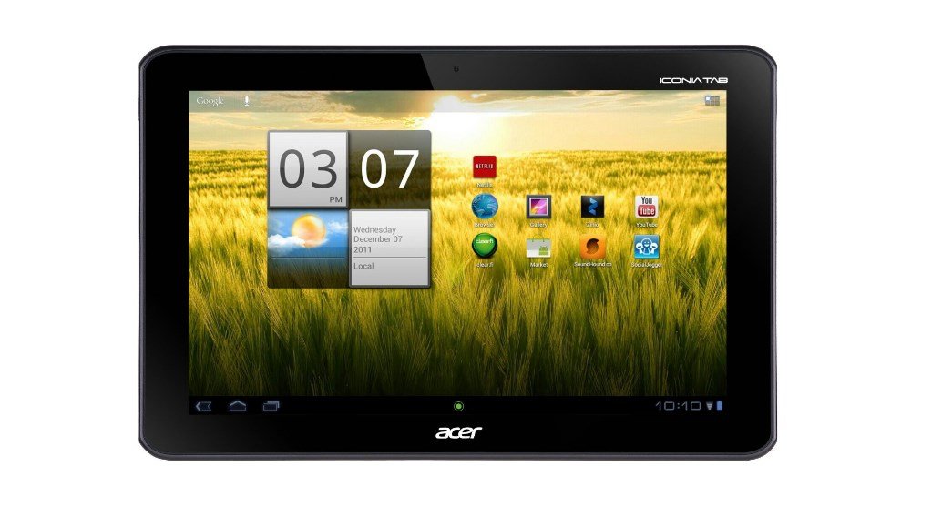 The Acer Iconia Tab A200 tablet