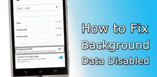 How to Fix Background Data Disabled on Android