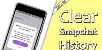 How Do You Clear Snapchat History