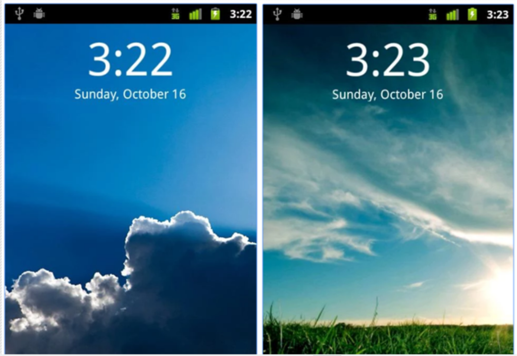 Clock Widget App For Android Digital Clock App for Android