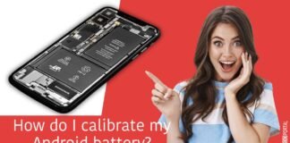 How do I calibrate my Android battery