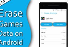 How to Erase Games Data on Android