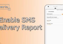 How to Enable SMS Delivery Report on Android