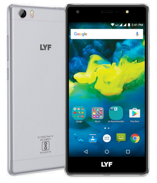 Lyf F1s supports 4G LTE