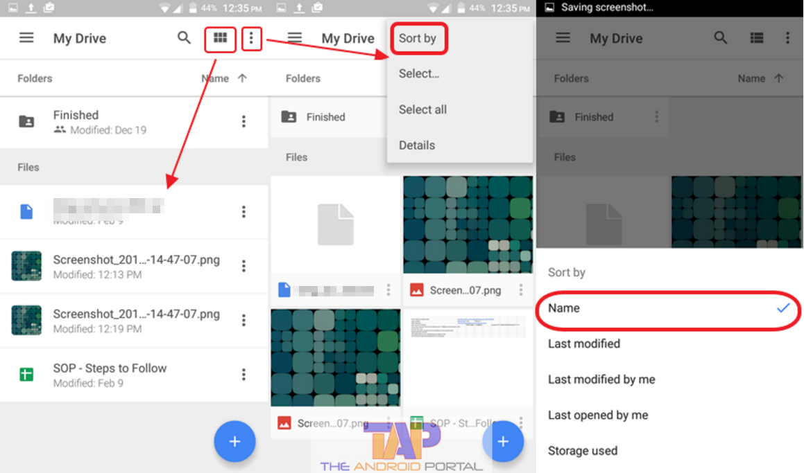 Google Drive Uploaded File on Android