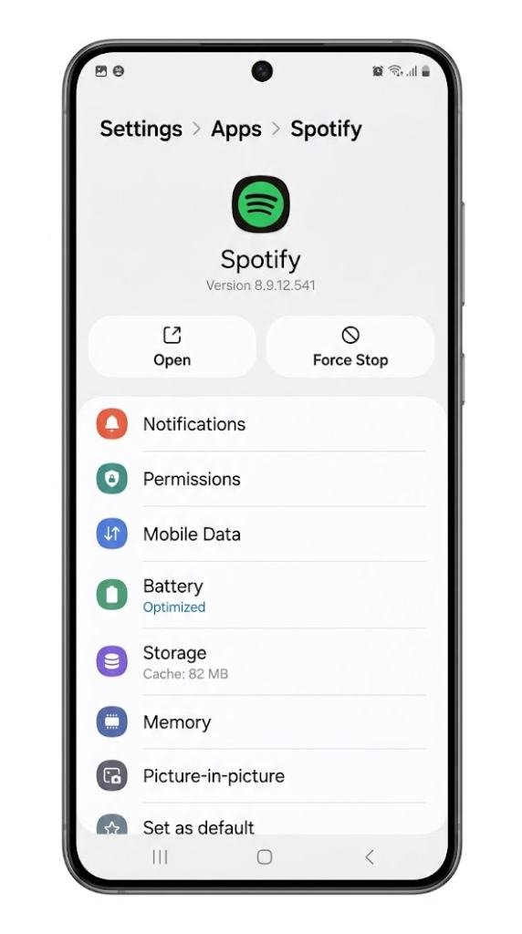 Method 3_ Force Stop Apps That Ignore Background Limits