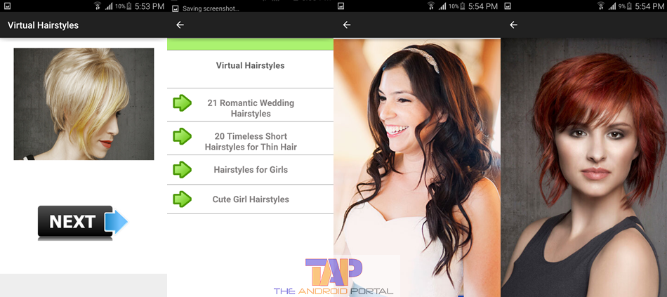 hair styler app - Virtual Hairstyles Android App