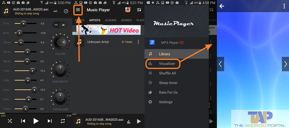 EQ & Bass Booster Music Player App 2