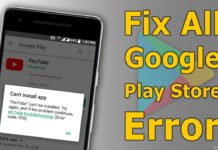 How to Fix Most Common Google Play Store Errors Fix All Google play store Error