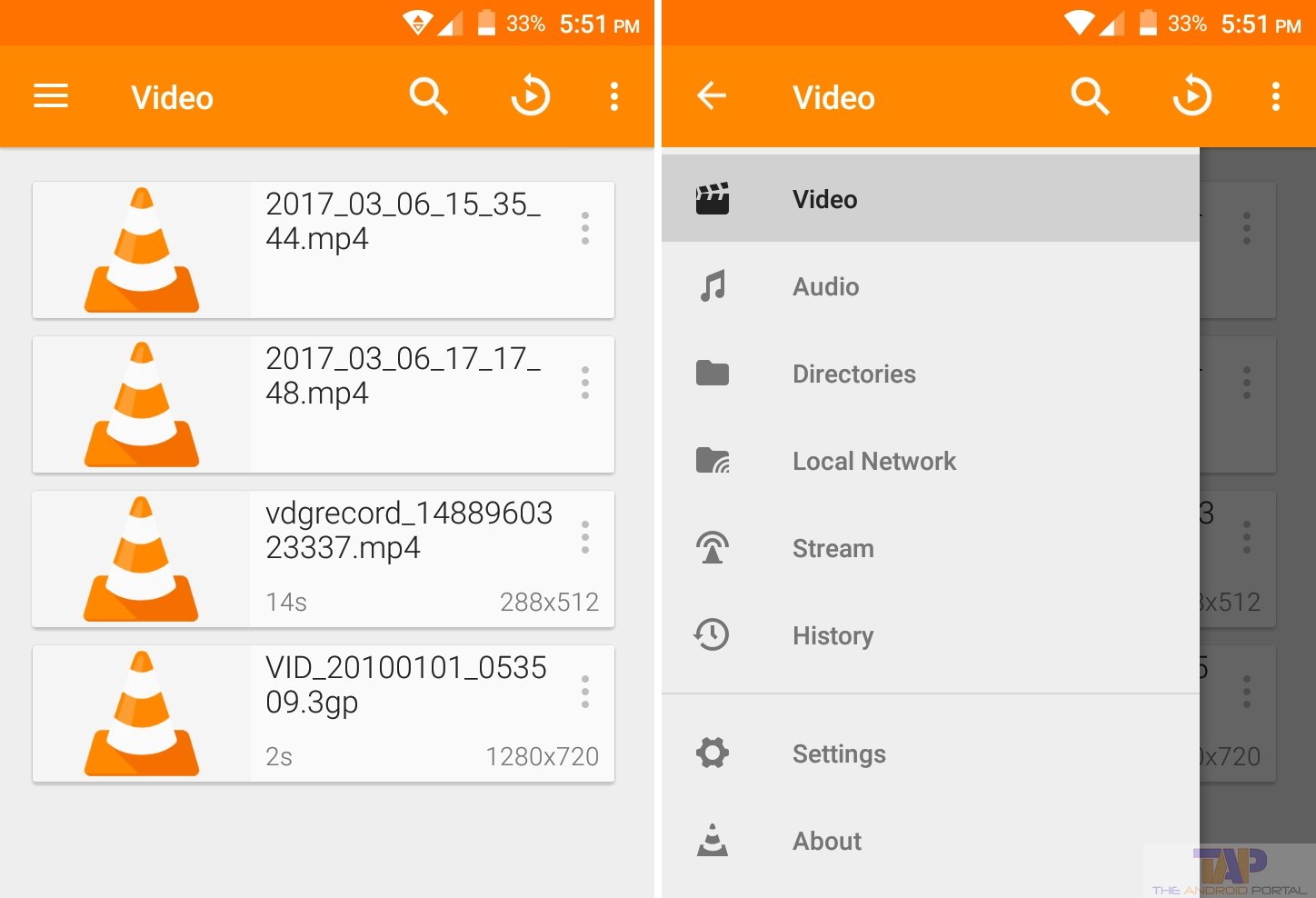 clear vlc history on android device