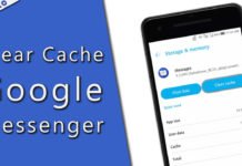 how to Clear Cache Google Messenger