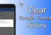 How To Clear Google Translate History
