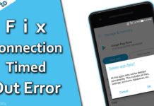 How to Fix Connection Timed Out Error of Play Store