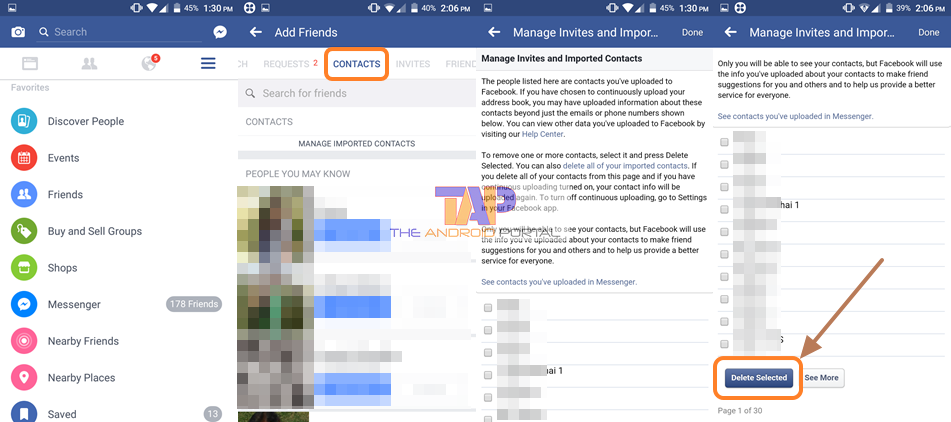 How to Sync Facebook Contacts to Android Mobile 2