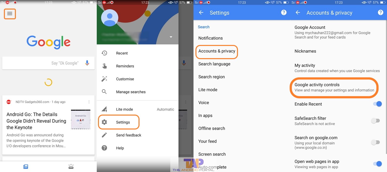 Android Device Location History 1