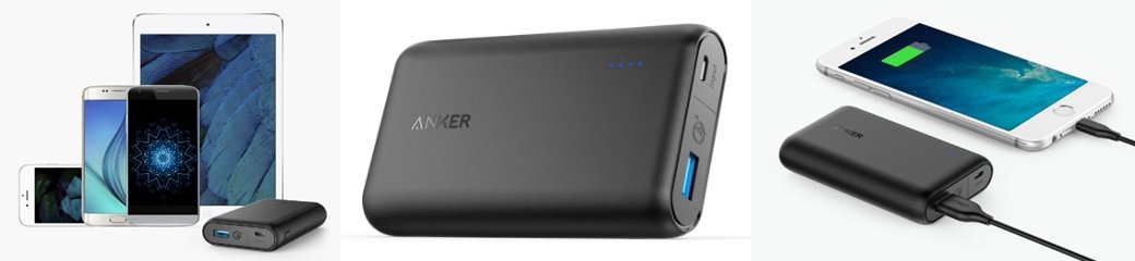 Anker PowerCore Power Bank Portable Charger