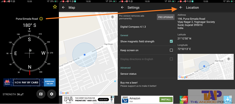 Best Compass Apps for Android - Digital Compass App