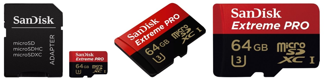 SanDisk Extreme PRO 64 GB Micro SDXC Memory Card