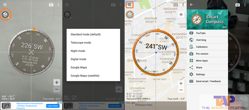 Smart Compass Pro App