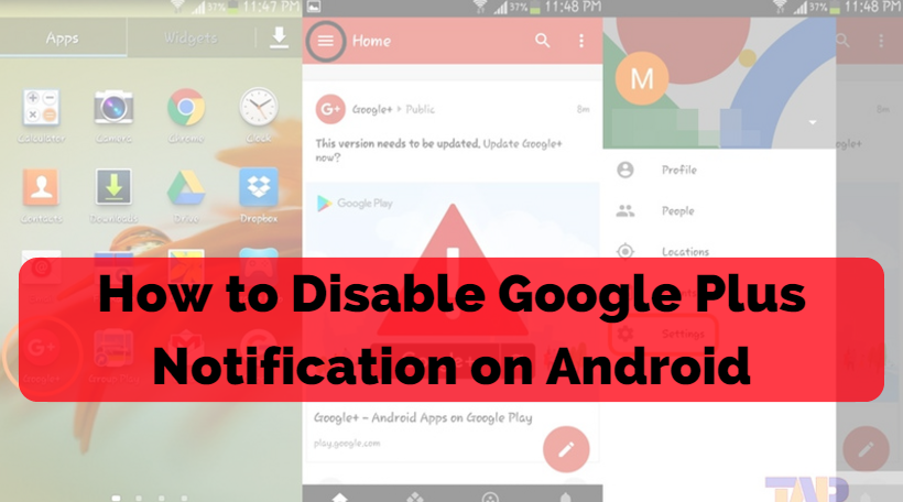 Google notification Android app