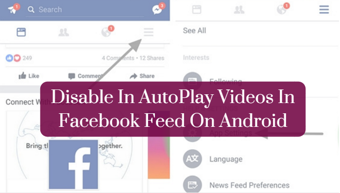 Disable In AutoPlay Videos In Facebook Feed On Android