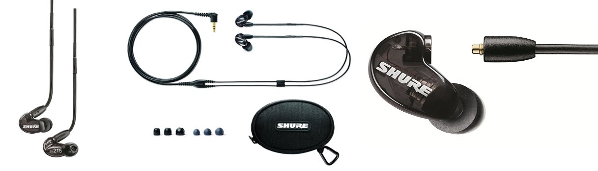 Shure SE215-K Sound Isolating Earphone
