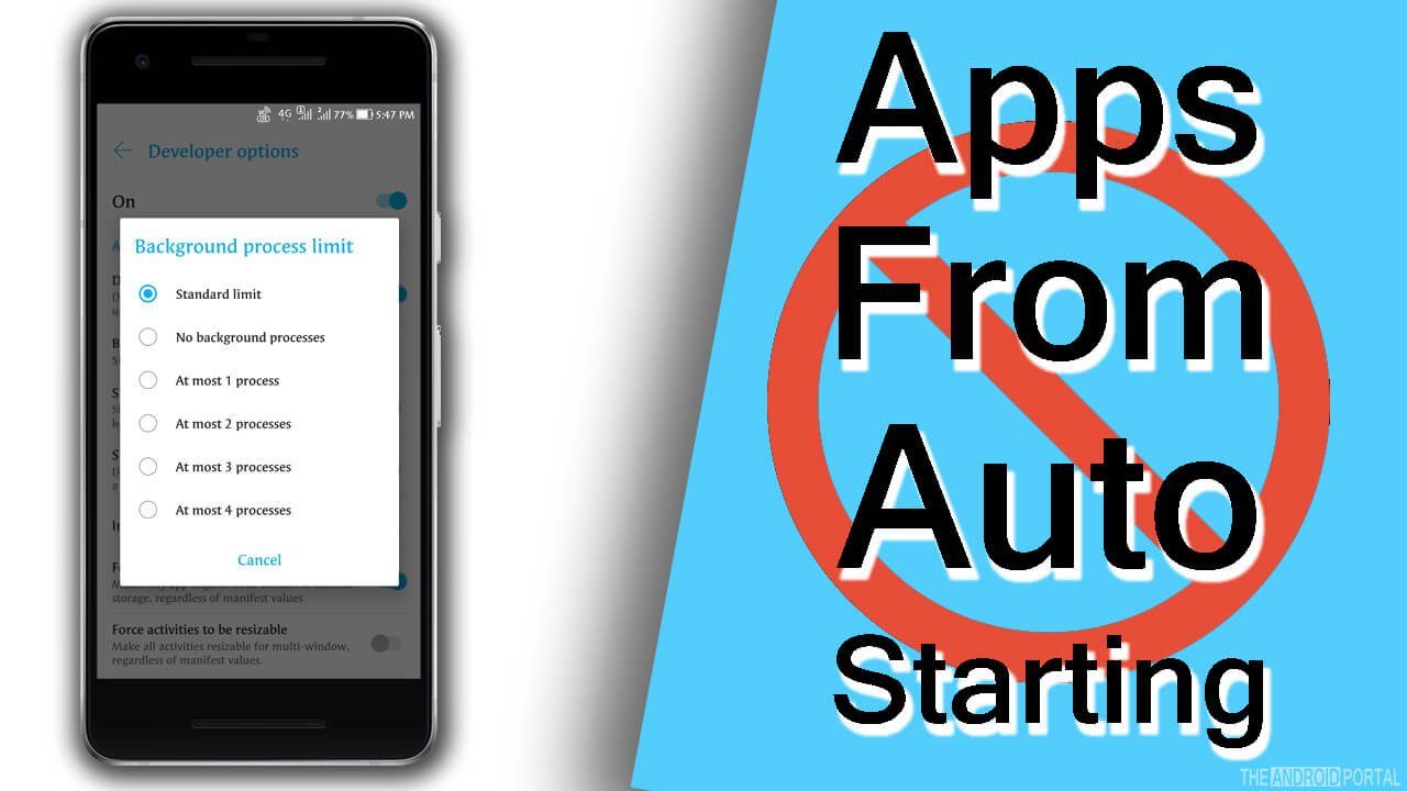 How To Disable Auto Start Apps in Android Smartphones & Tablet